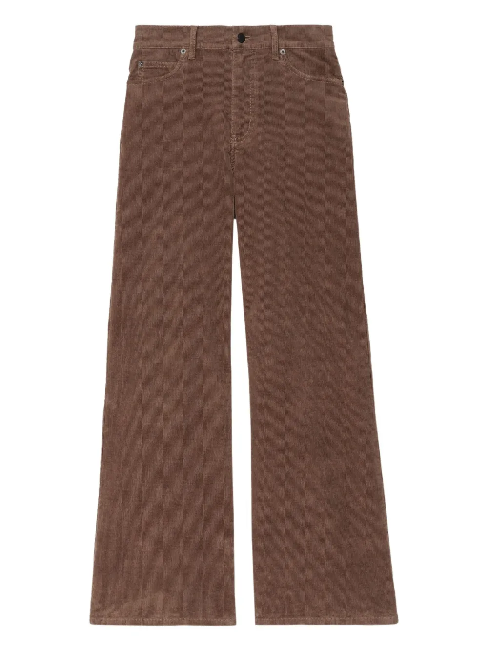 

Широкие брюки с нашивкой-логотипом Zadig&Voltaire, коричневый