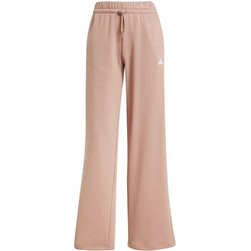 

Уютные брюки с небольшим логотипом и открытым краем Adidas, мультиколор