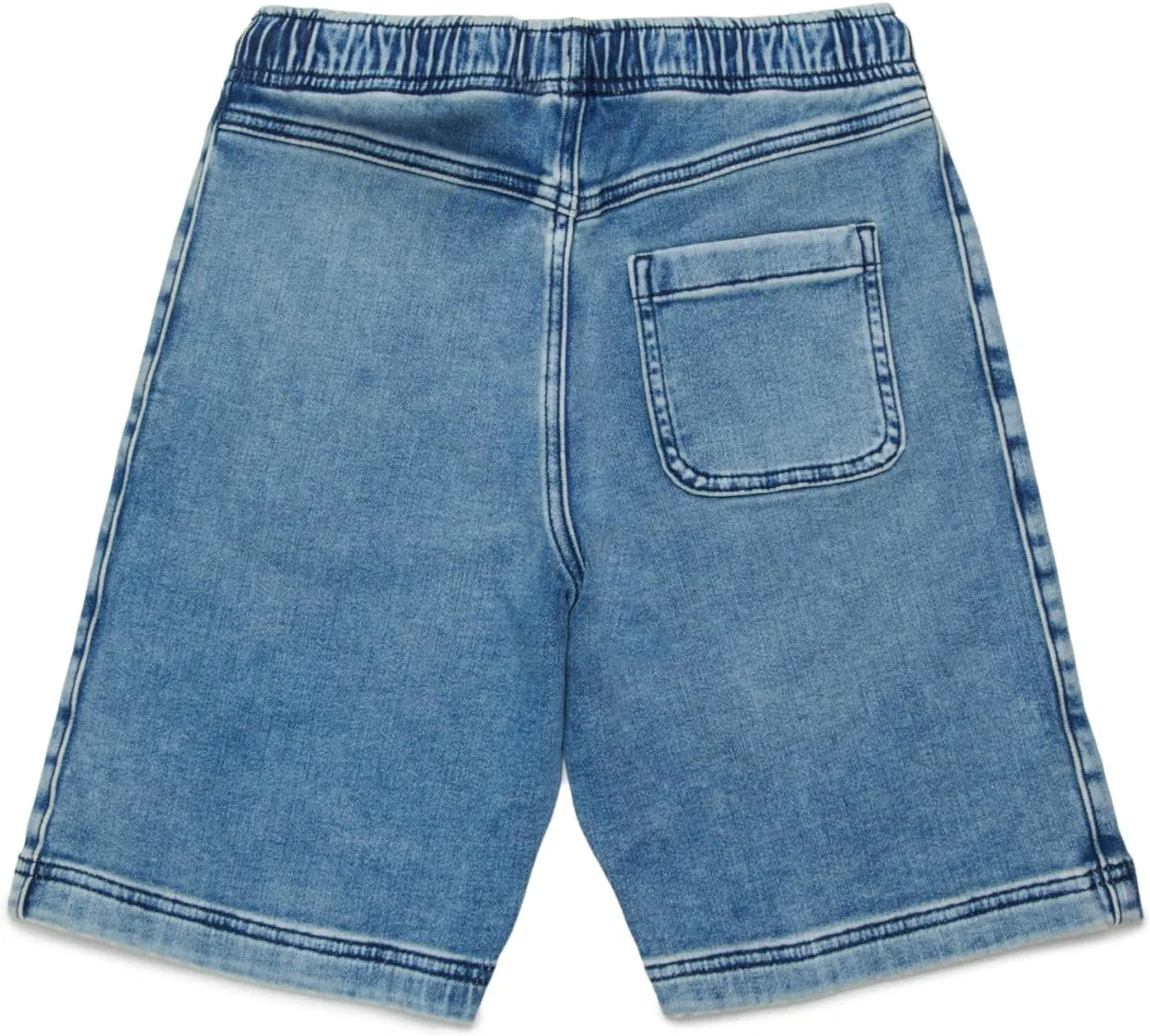 Джинсовые шорты JoggJeans с логотипом для мальчиков Diesel - Axor, Blue Denim — фото 2