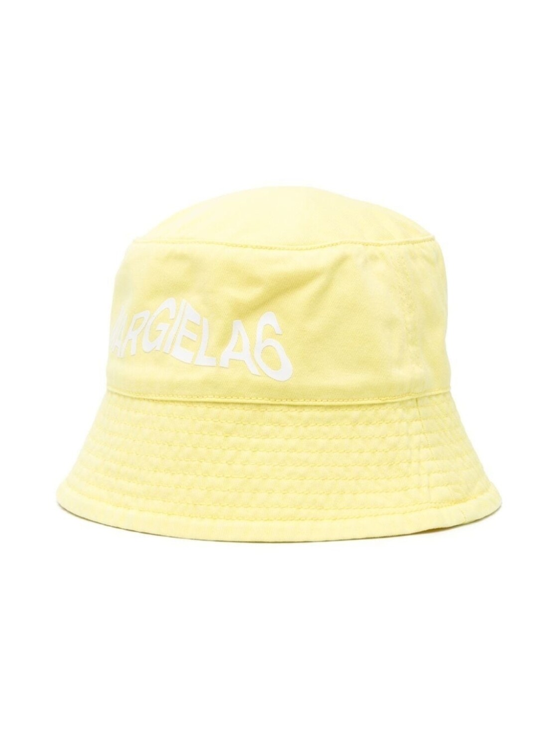 

MM6 Maison Margiela Kids шапка с логотипом, желтый