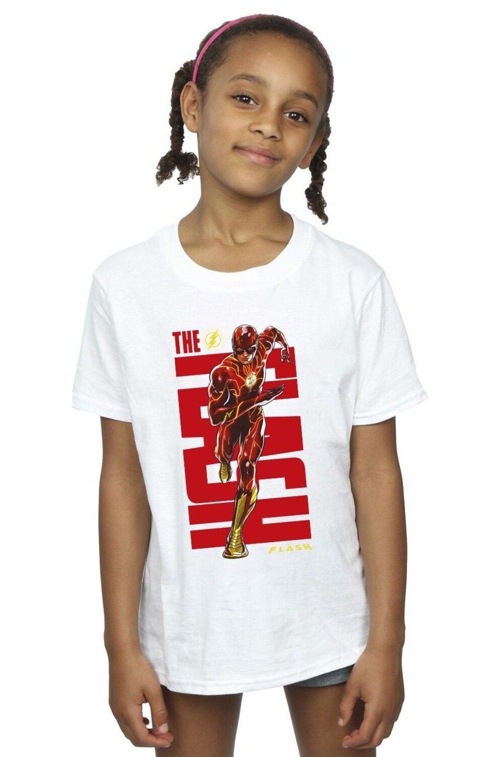 

Хлопковая футболка Flash Dash DC Comics, белый