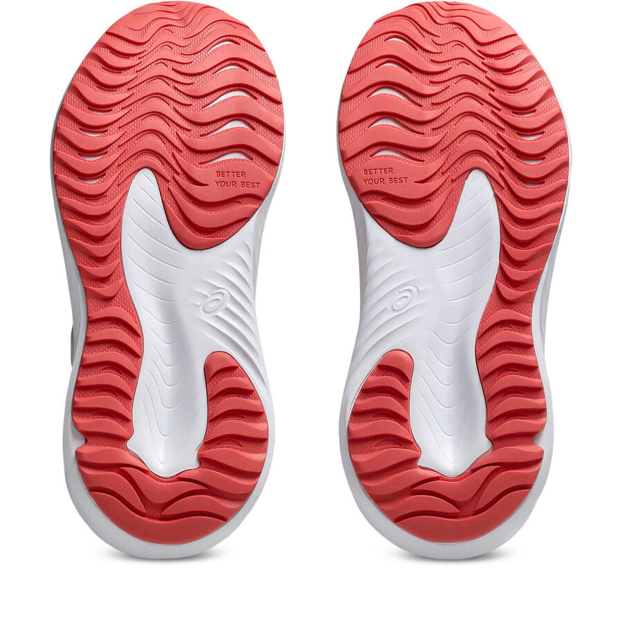 Кроссовки детские мультиспортивные, унисекс - ASICS Pre Noosa Tri 16 PS - тёмно-розовый/белый — фото 3
