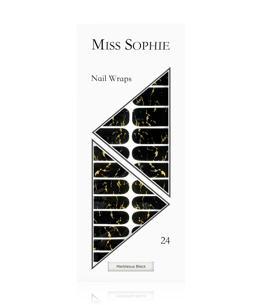 

Фольга для ногтей Miss Sophie Marbleous Black, Muster Metallic, 20g