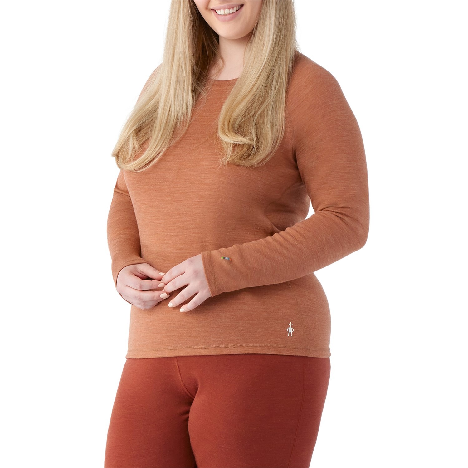 

Базовый слой Smartwool Classic Thermal Merino Plus Top, цвет Copper Heather