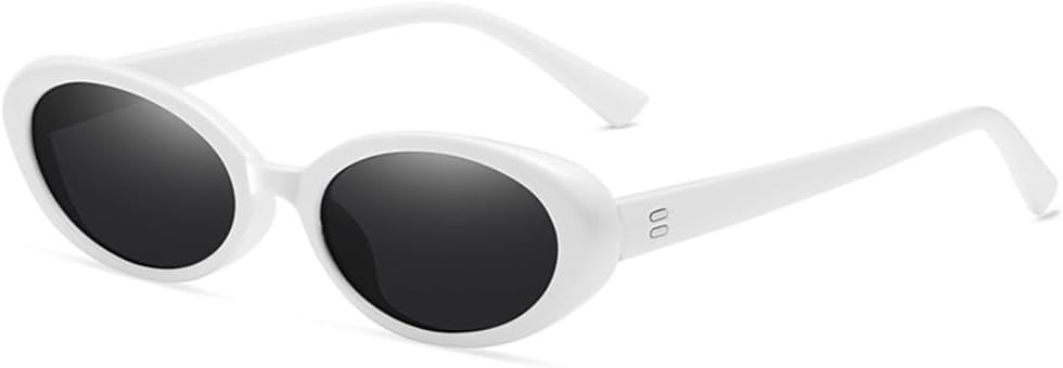 

Женские солнцезащитные очки в стиле ретро, ​​маленькие круглые, «кошачий глаз», для использования на открытом воздухе, защита от УФ-излучения UV400 MTZJH, 5.white Gray