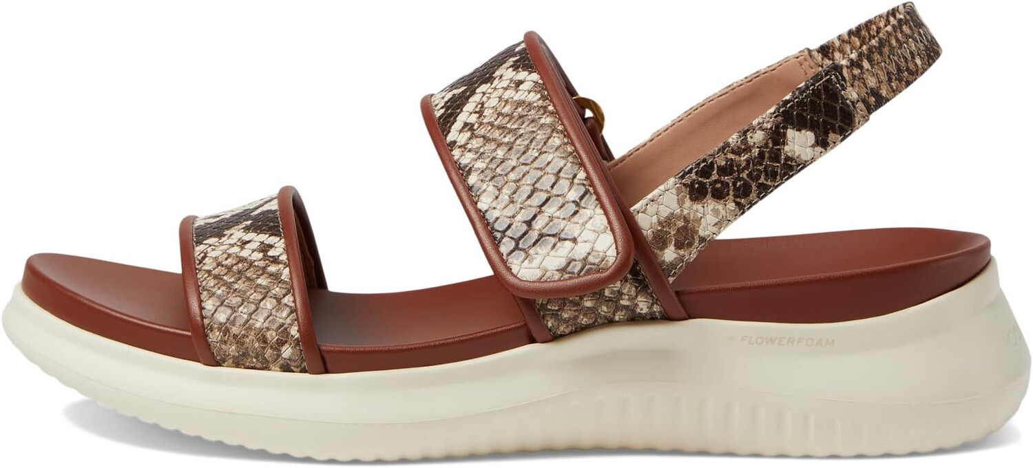 Сандалии Cole Haan Zerogrand Meritt Sandals, цвет Sandollar Snake Print/Birch — фото 4