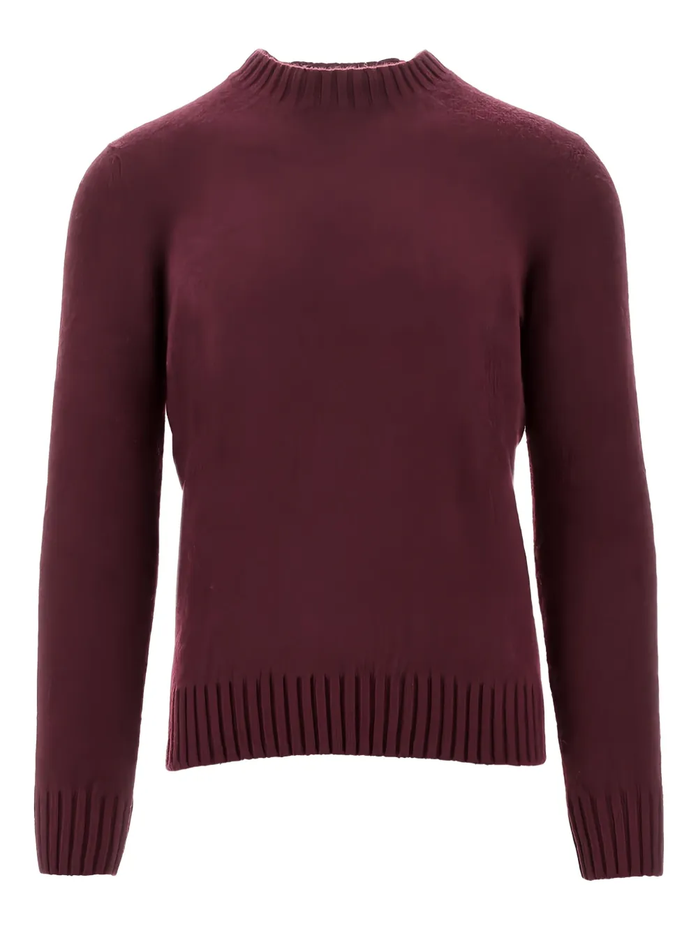 

Вязаный свитер в рубчик Piacenza 1733, красный