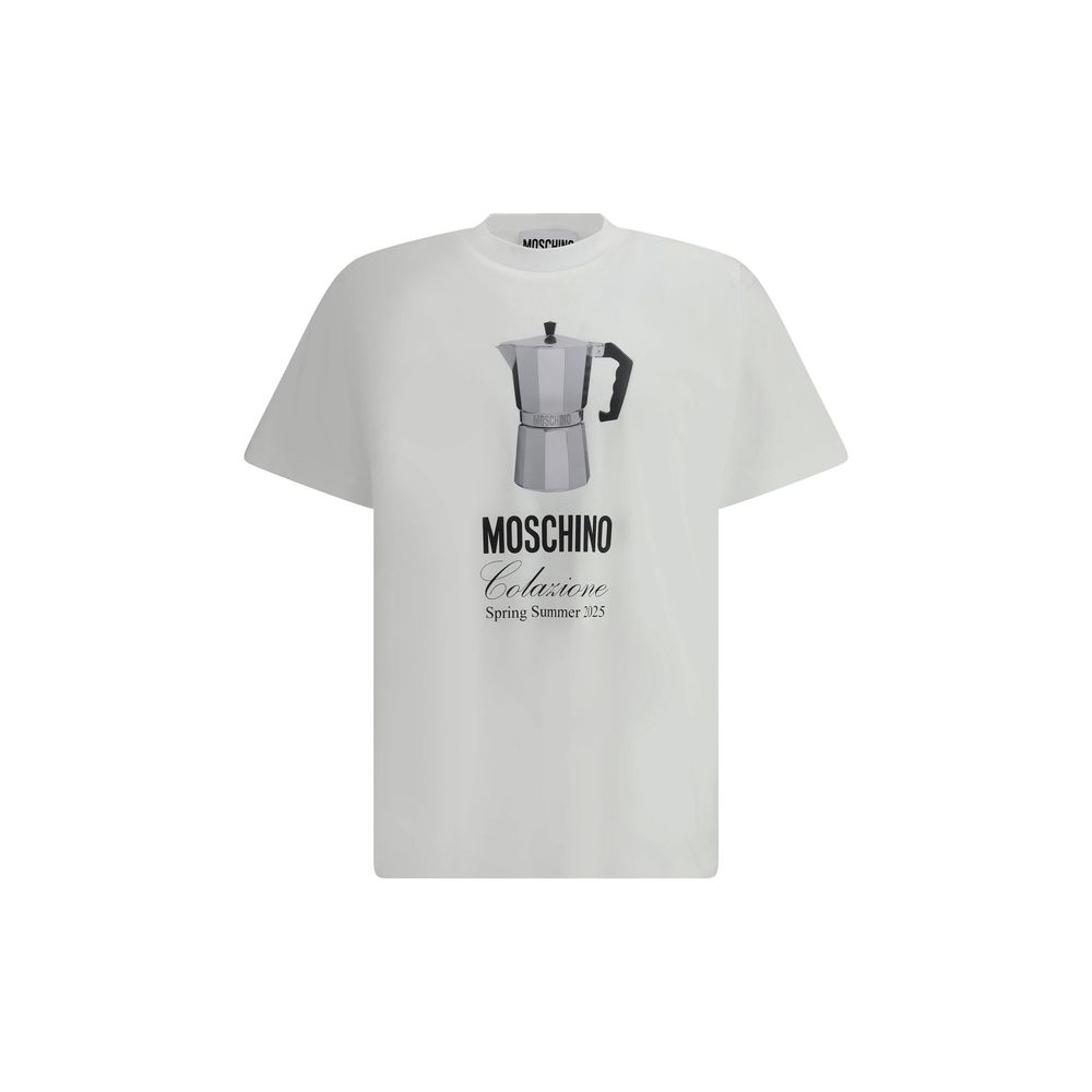 

Футболка с кофеваркой Moschino