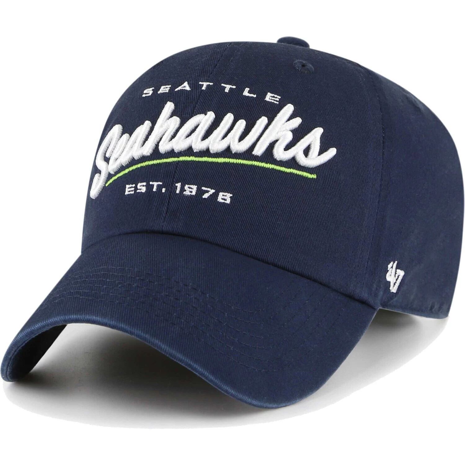 

Женская темно-синяя регулируемая шляпа College Seattle Seahawks Sidney '47