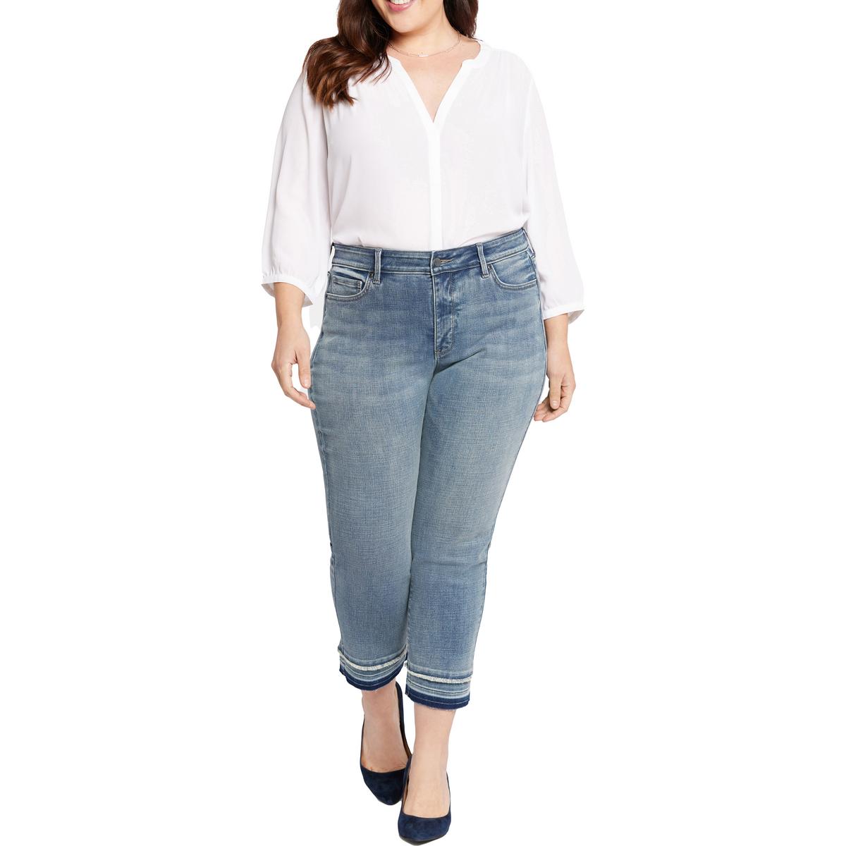 

Женские джинсы Marilyn прямого кроя из денима и хлопка NYDJ, Fantasy