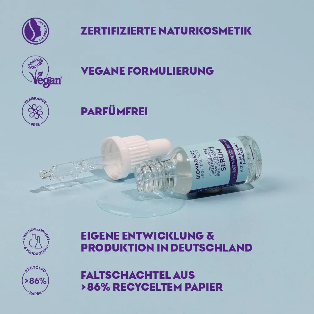 Сыворотка Bio:Végane — Веганская Organic Intense Hydrate для лица — фото 3