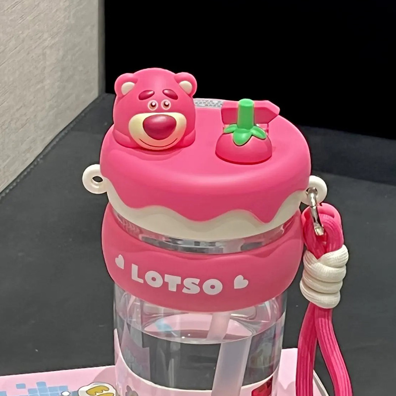 Детская кружка с персонажами Titan пластиковая 600 мл/520 мл Disney, Lotso — фото 4