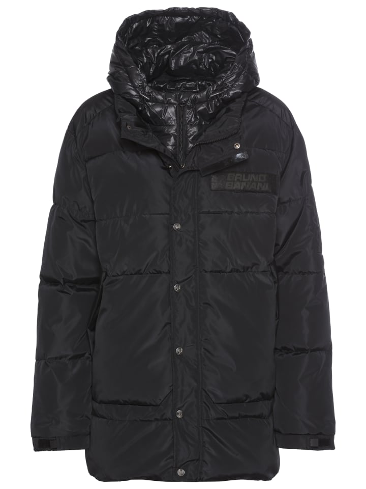 

Зимняя куртка черного цвета Bruno Banani