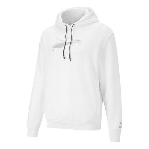 

Толстовка fleece lined stay warm knit white Puma, белый