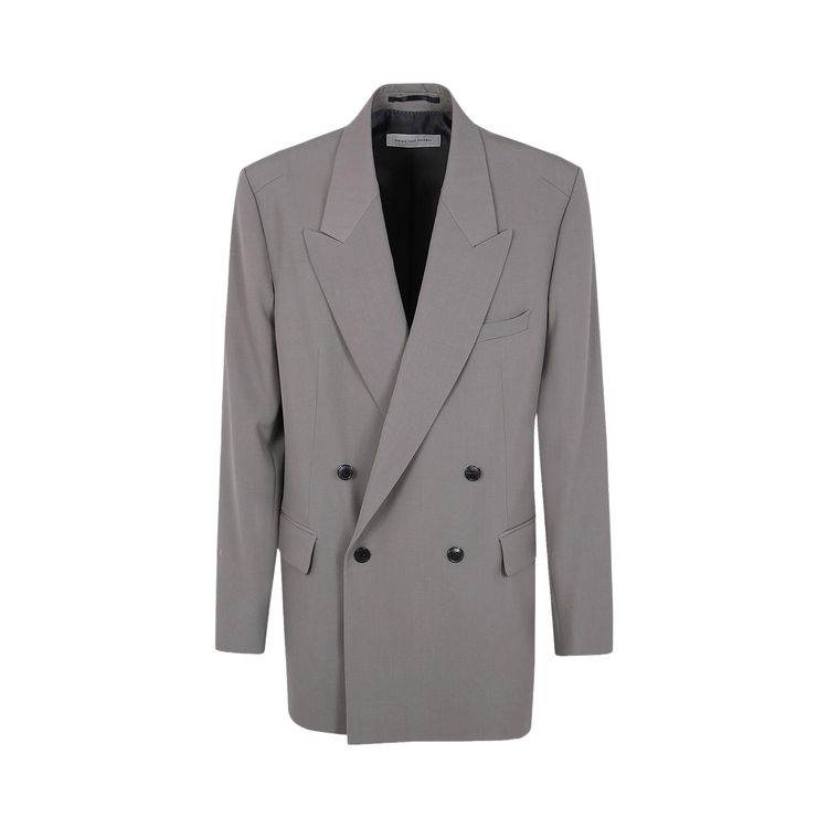 

Куртка Dries Van Noten Bishop Jacket 'Cement', серый