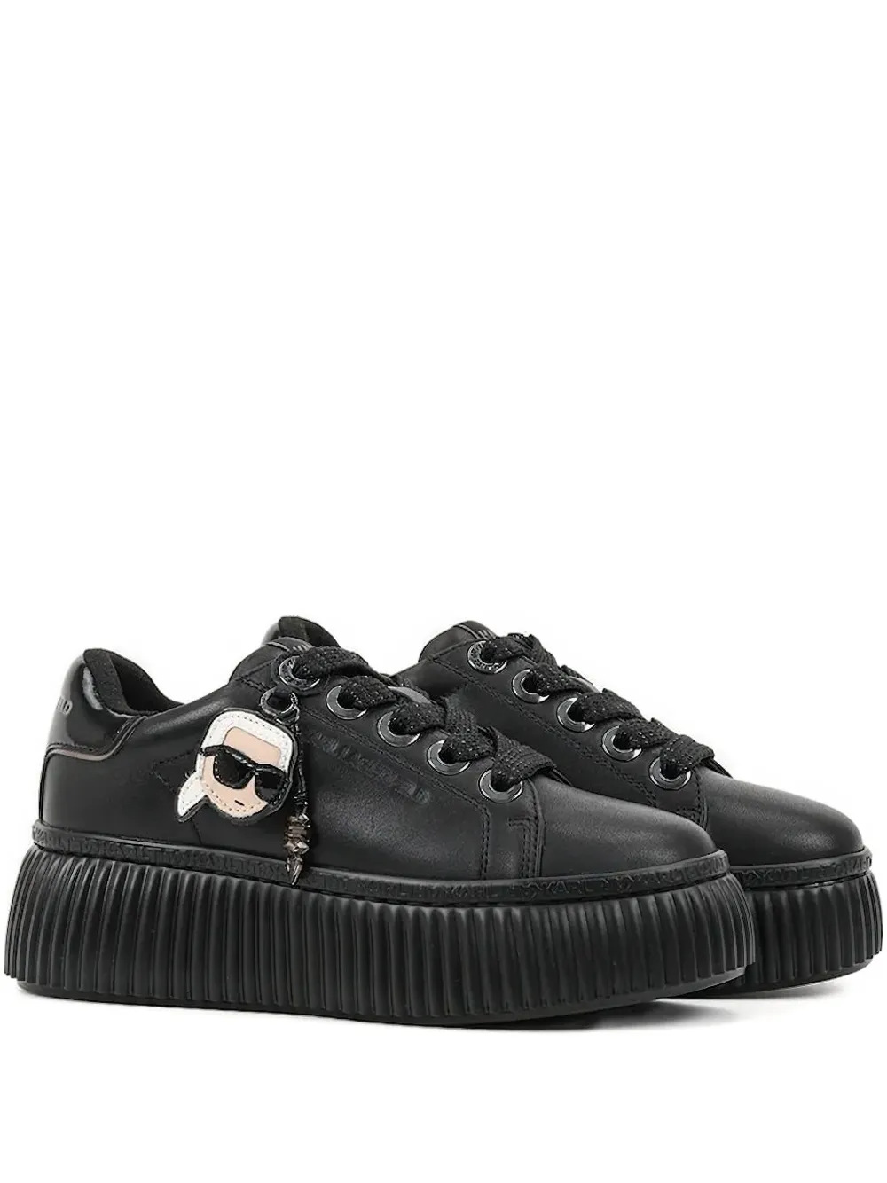 Кроссовки Ikon NFT Kreeper KARL LAGERFELD, черный