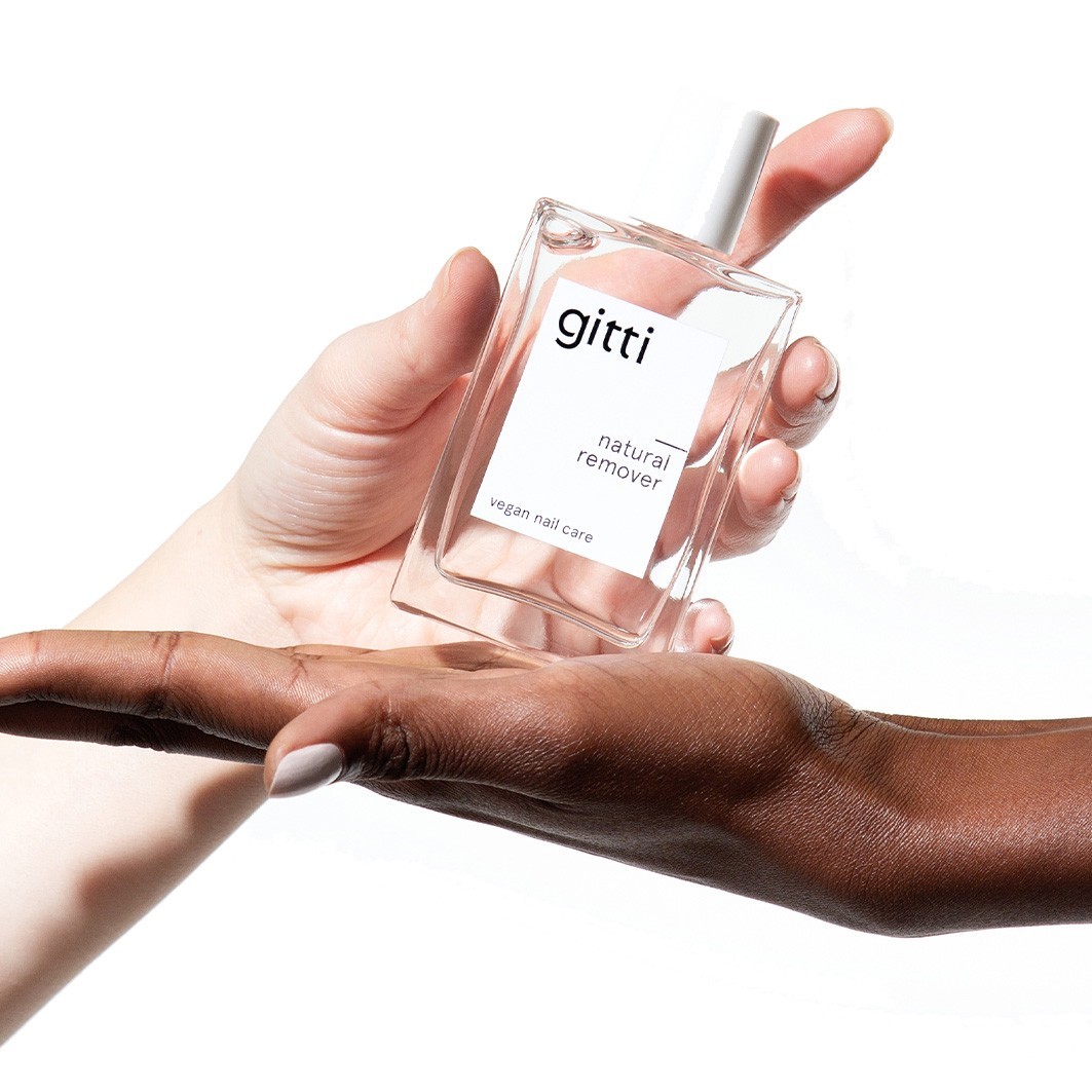 Жидкость для снятия лака natural remover Gitti, объем 50 мл — фото 3