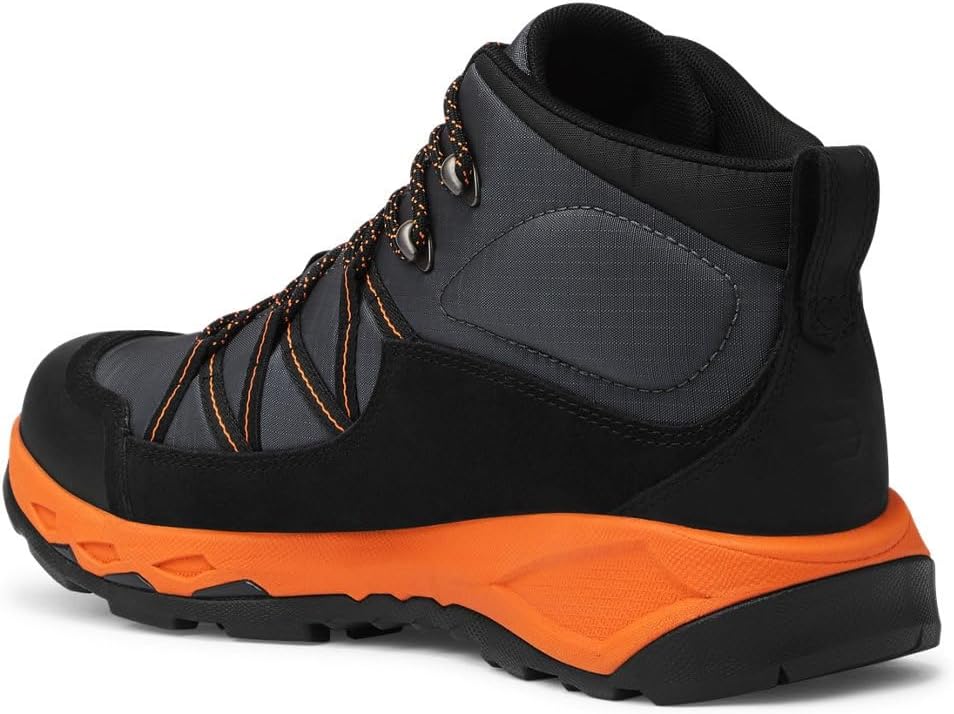 Мужские походные ботинки LaCrosse San Juan Mid 4 с мембраной Gore-Tex - водонепроницаемые, из прочной кожи, с промежуточной подошвой из EVA и сцеплением на любой поверхности, оранжевый — фото 2