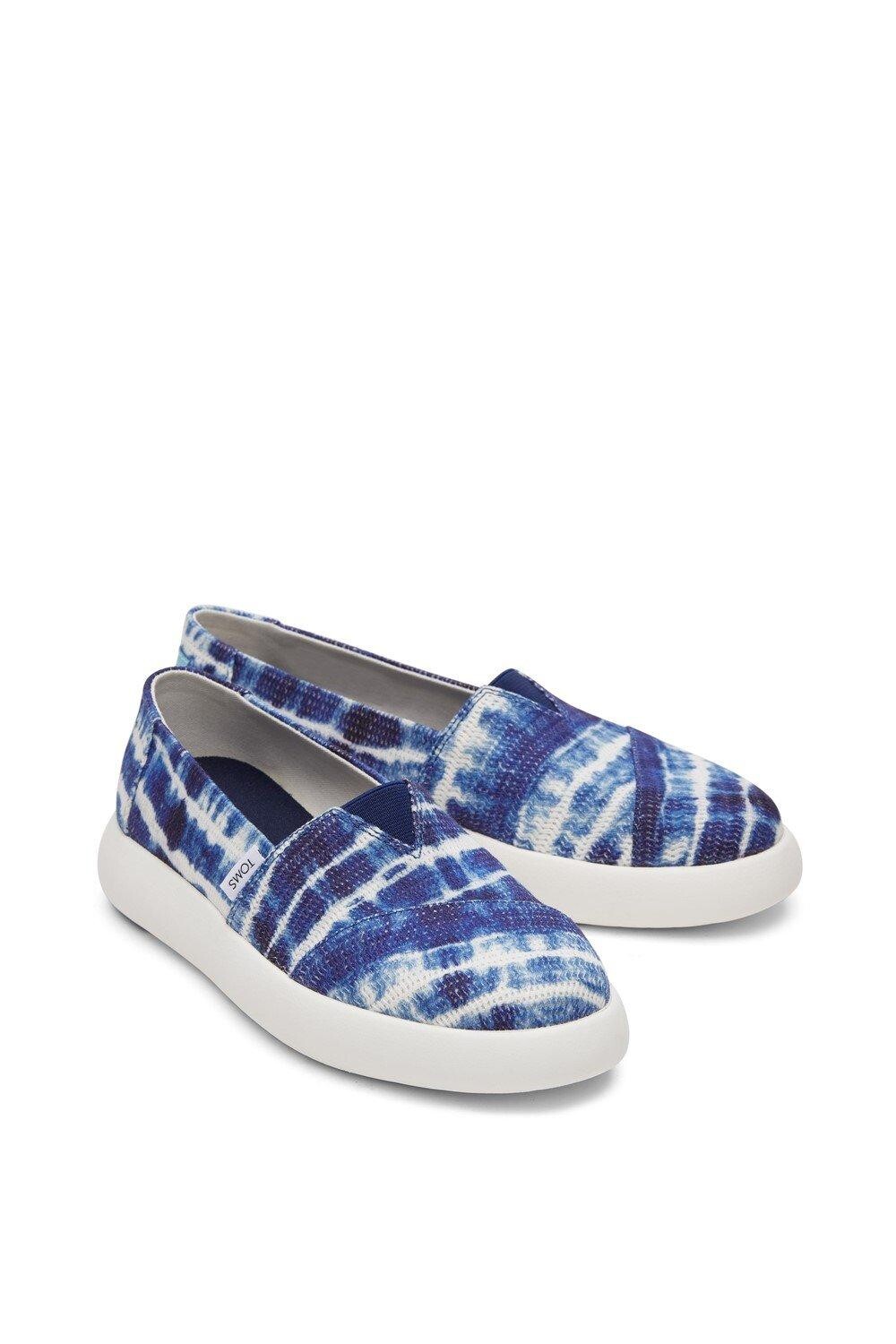 Туфли без шнуровки Alpargata Mallow TOMS, темно-синий