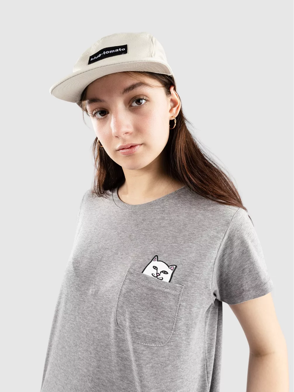 

Карманная футболка Lord Nermal Ripndip, серый