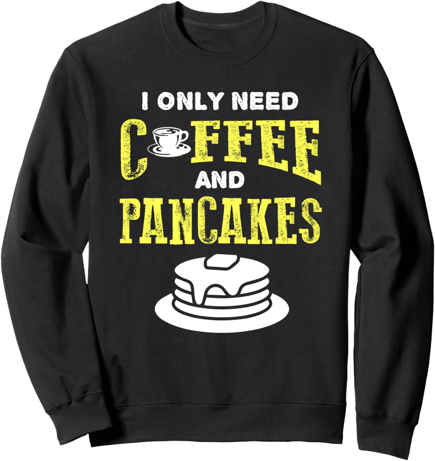 

Ретро винтажная толстовка с изображением блинчиков, кофе и завтрака, черная Funny Pancake Clothing Co, Черный, Ретро винтажная толстовка с изображением блинчиков, кофе и завтрака, черная Funny Pancake Clothing Co