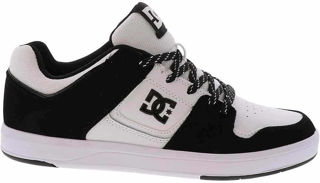 Мужские кеды DC Mens Pure Low Top с низким верхом на шнуровке для повседневного ношения и скейтбординга Dc Shoes, белый — фото 2