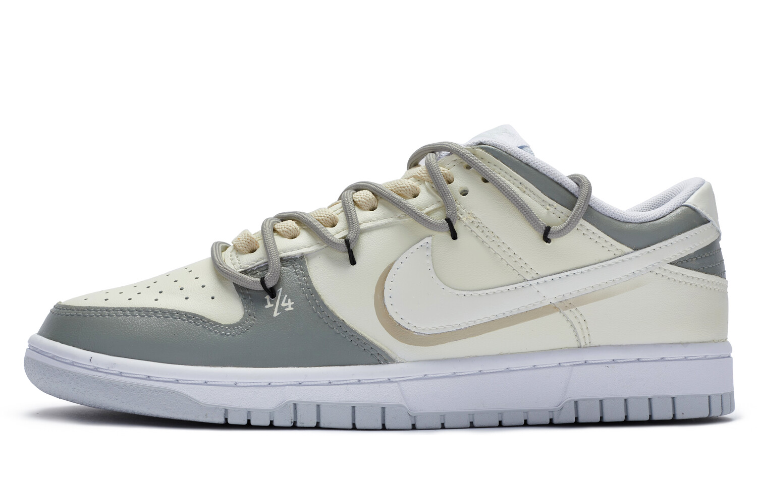 

Кроссовки Nike Dunk Skateboard Shoes Men Low-Top Ecru/Gray/