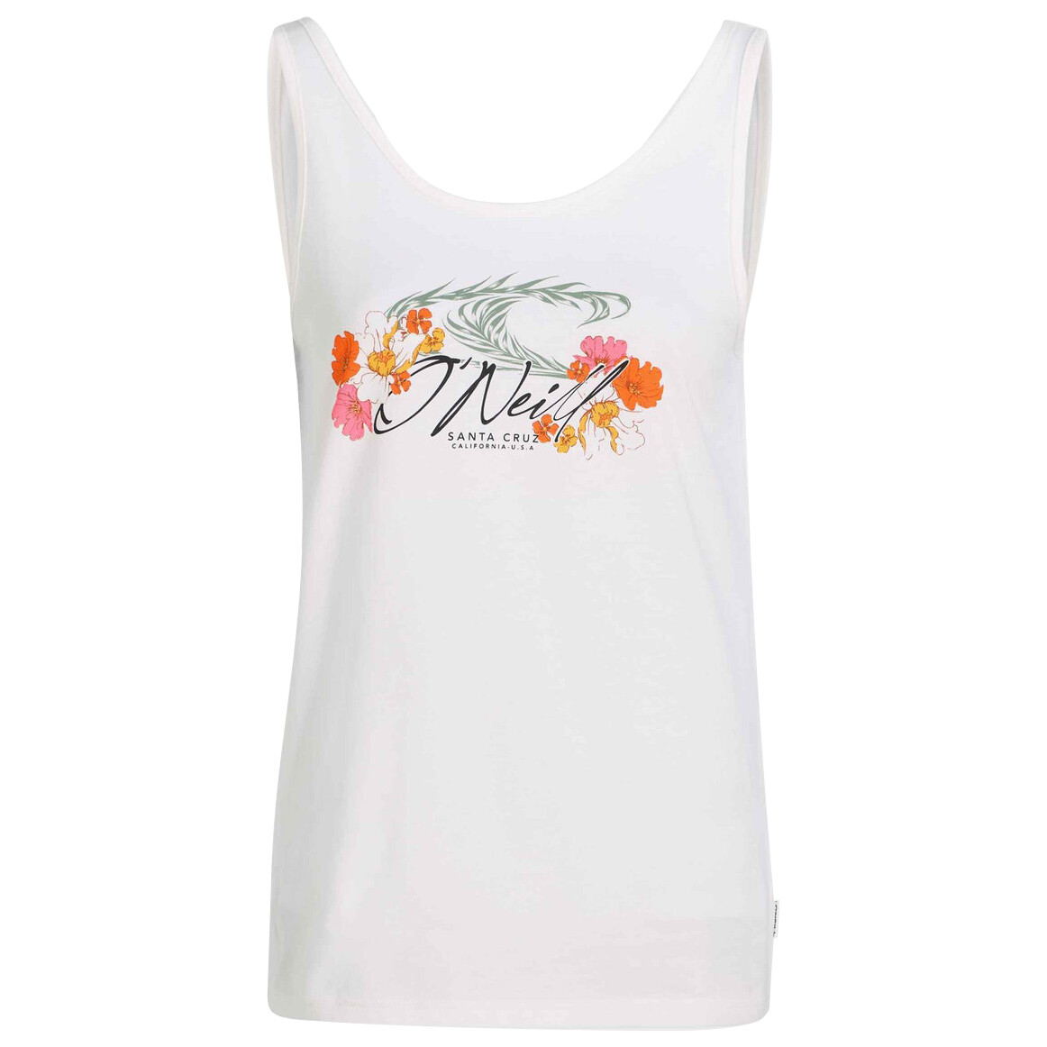 

Топ O'Neill Luana Graphic Tank Top, цвет Snow White