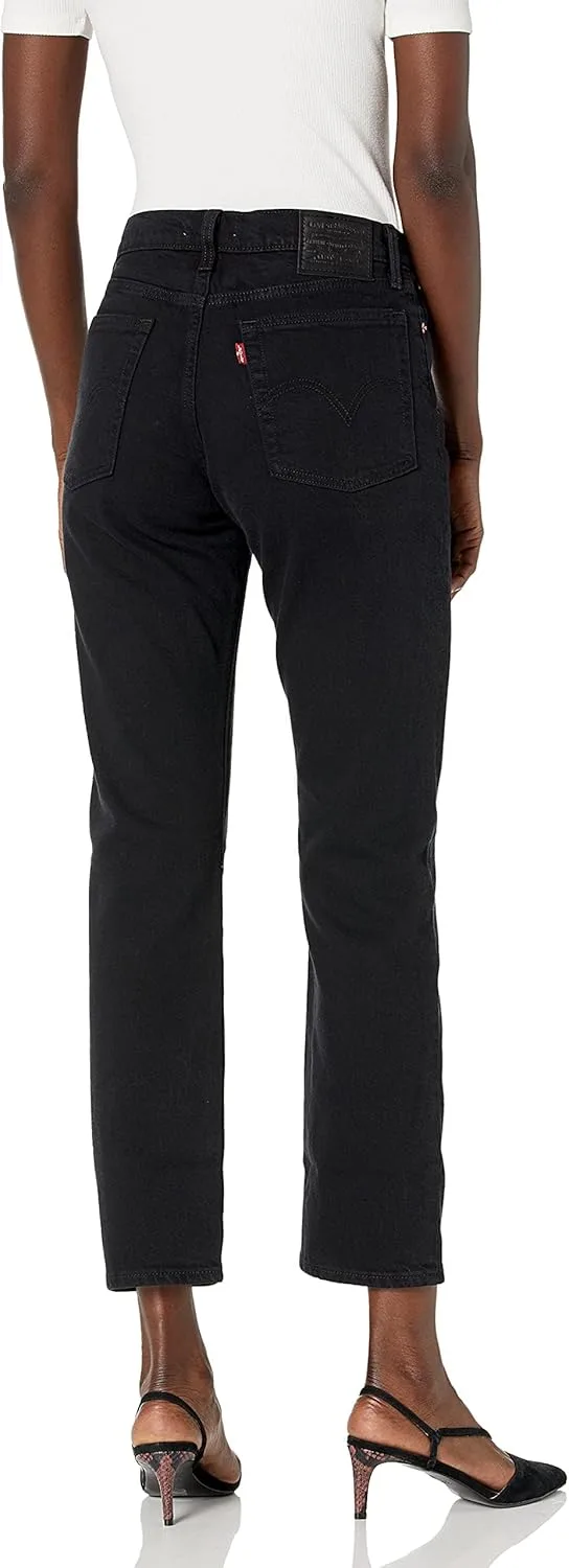 Levi's Women's Wedgie Icon Fit джинсы, черный — фото 2