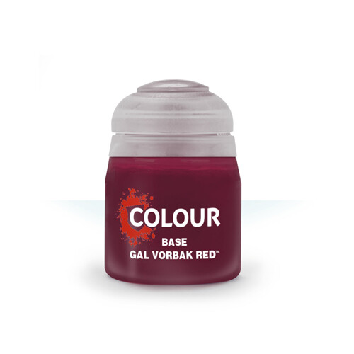 

Краска для фигурок Base: Gal Vorbak Red (12Ml) Games Workshop