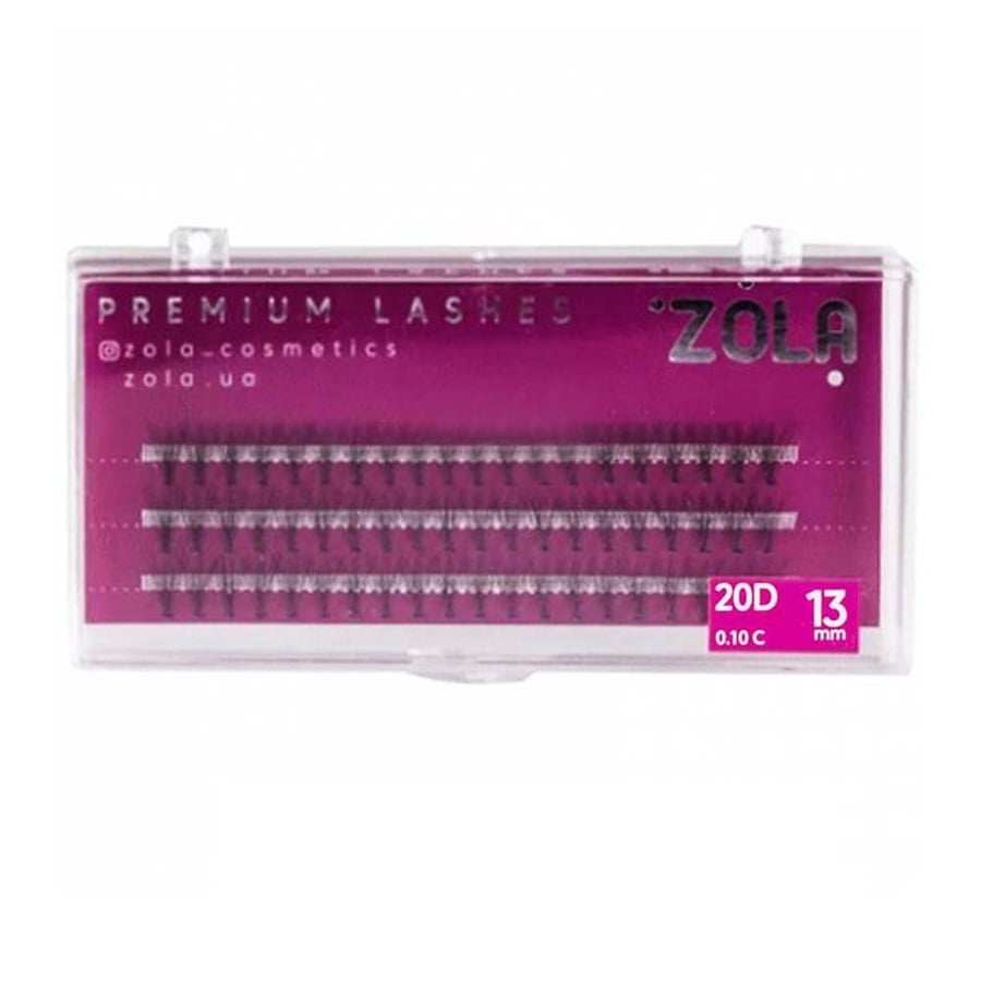 

Zola 20D, ресницы 13 мм