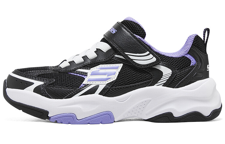 

Кроссовки детские для девочек GS Low-top черные Skechers, черный