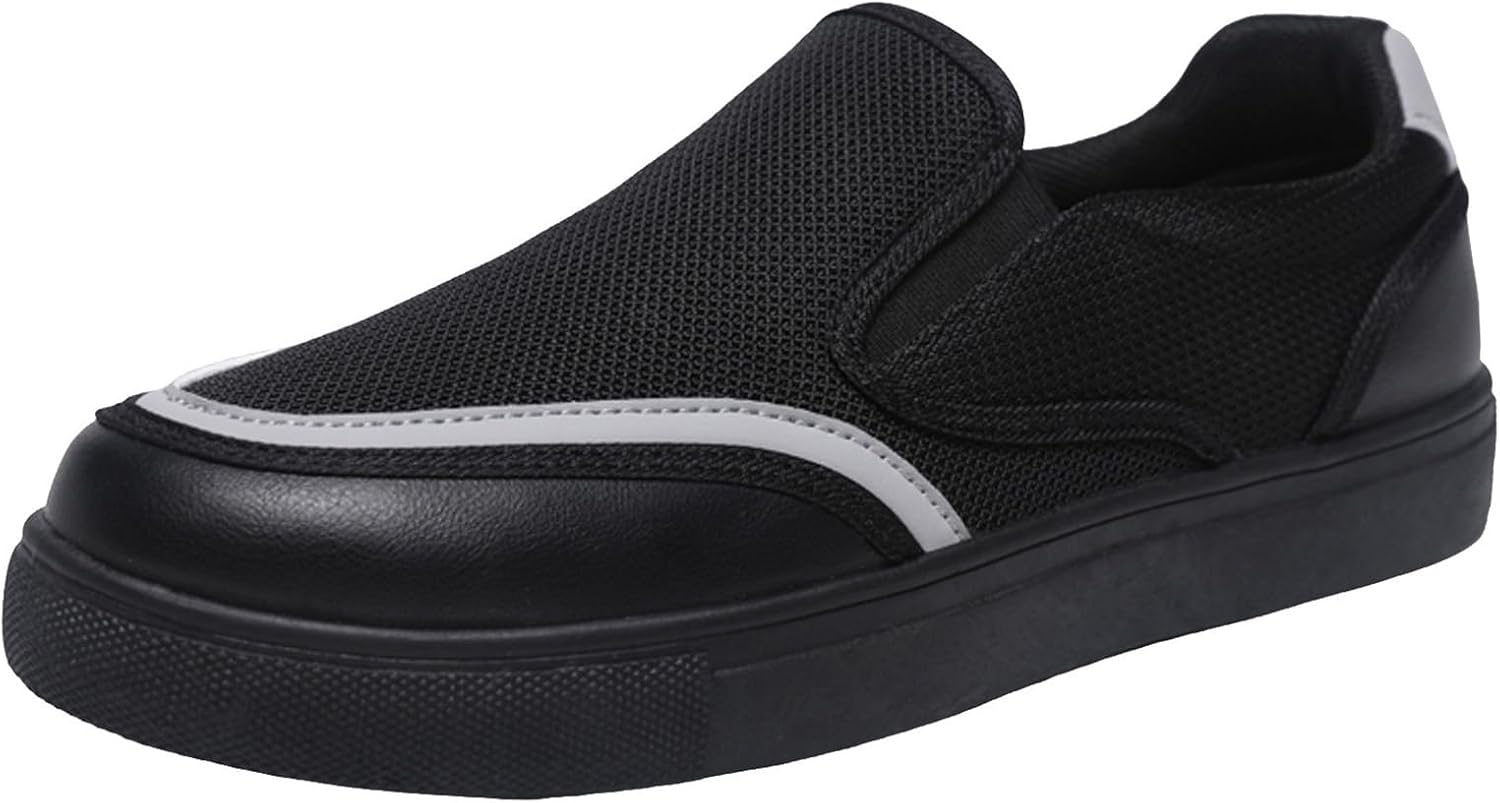 

Мужские кроссовки IWIHMIV для ходьбы, повседневные, с нескользящей подошвой, удобные, дышащие теннисные кроссовки, черный