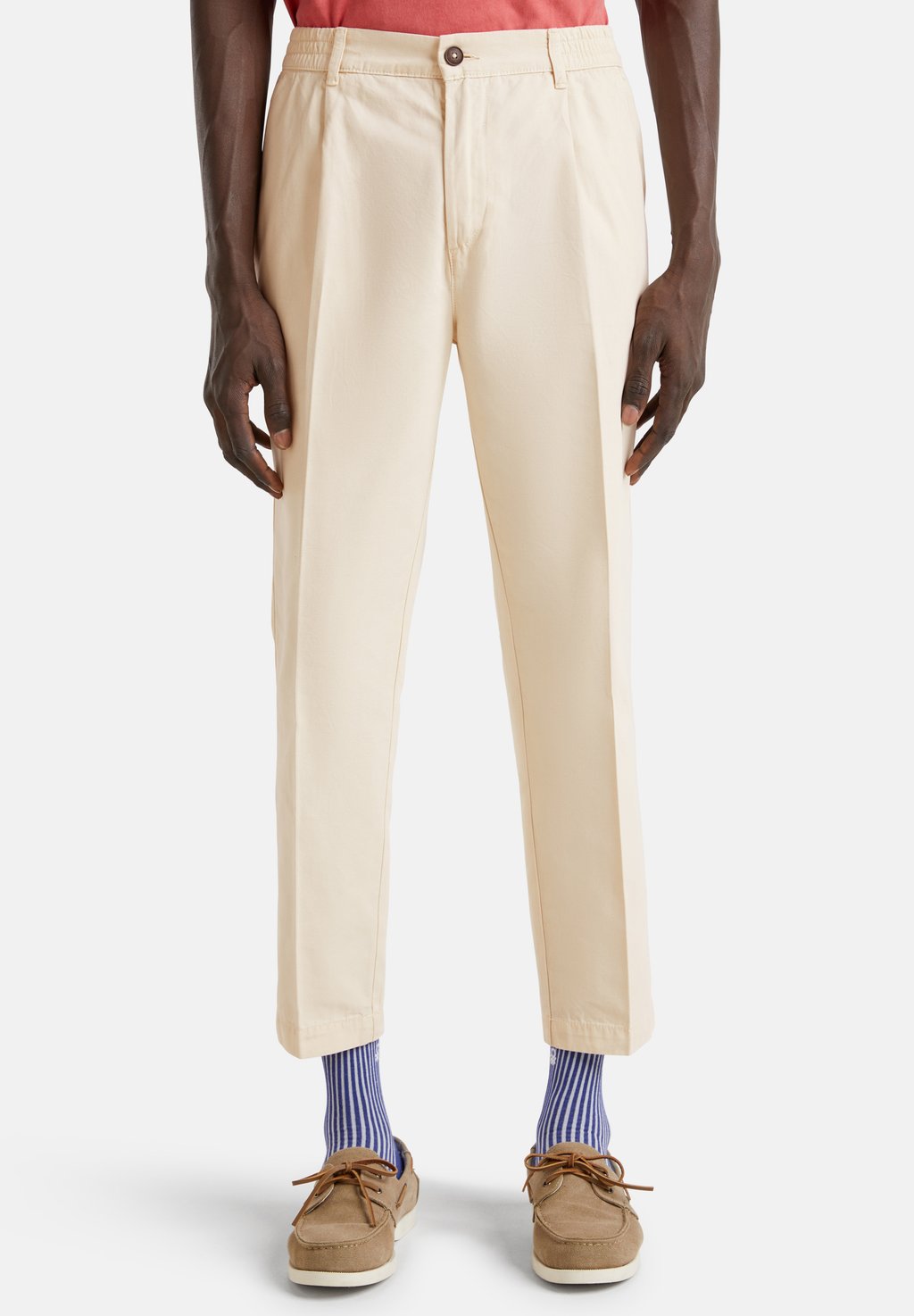 

Чиносы CARROT FIT United Colors of Benetton, бежевый
