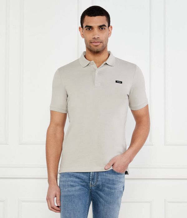 

Рубашка поло Slim fit Calvin Klein, желтый
