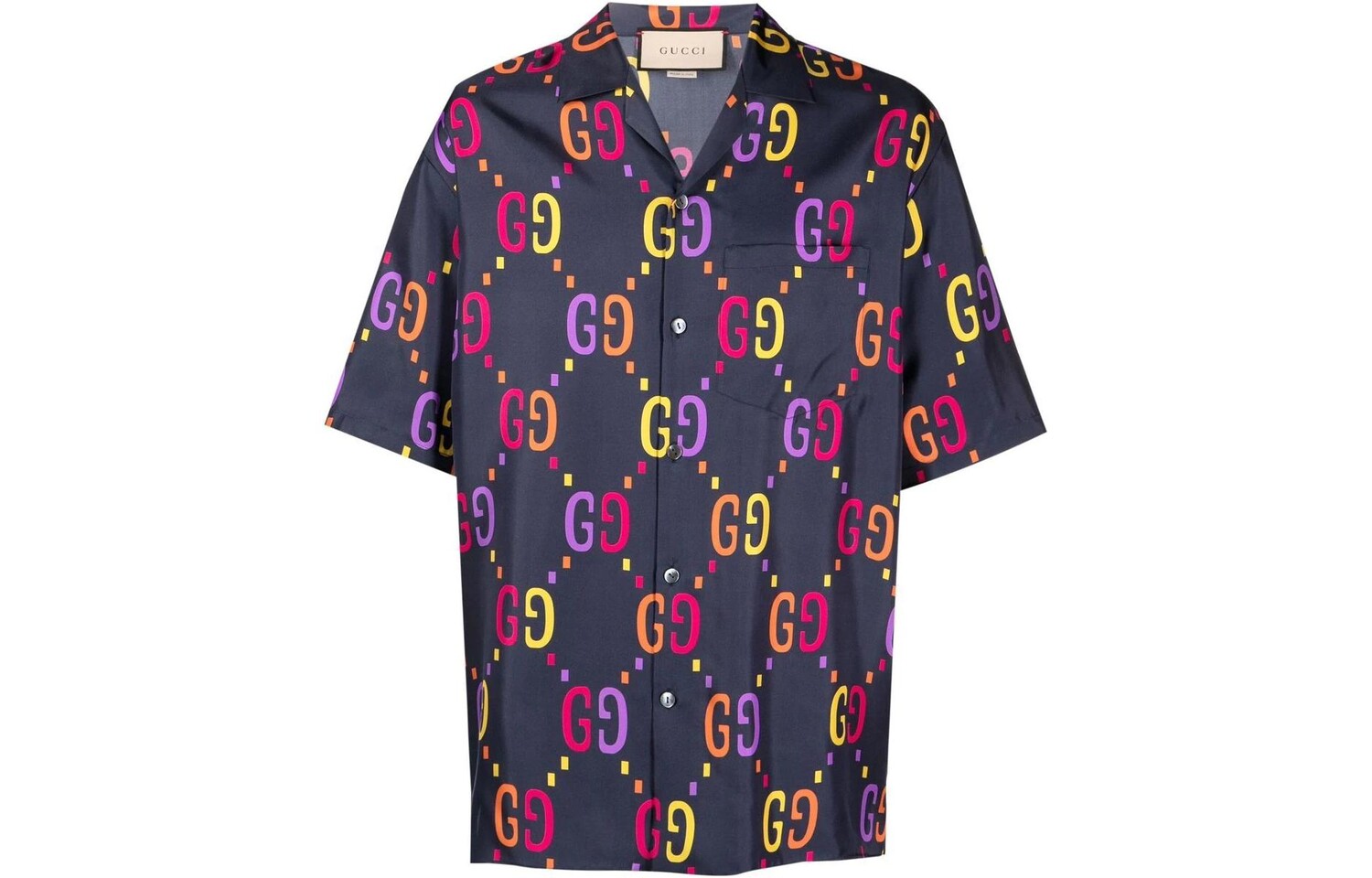 

Рубашка мужская многоцветная Gucci, цвет Multicolor