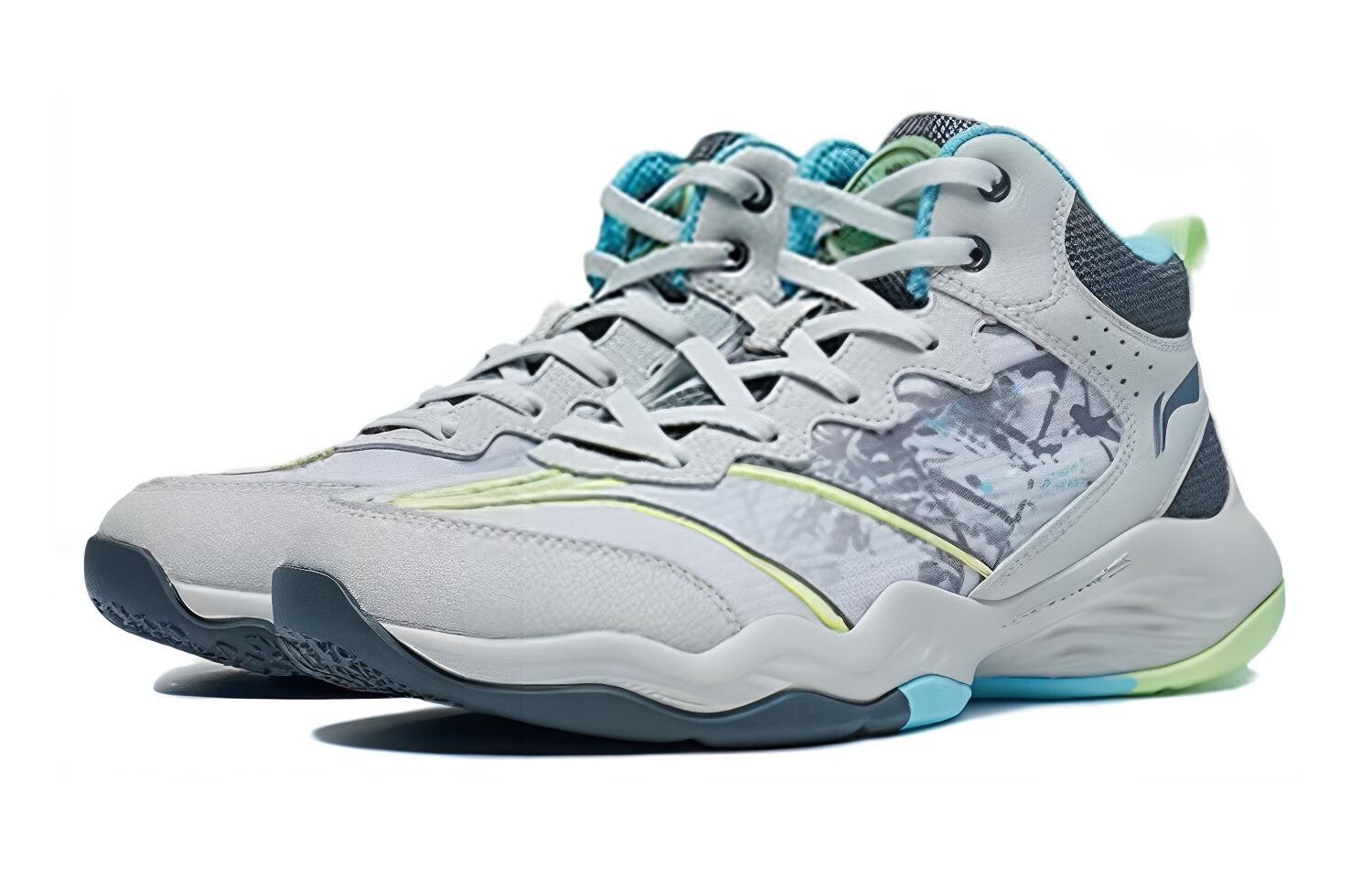 Детские баскетбольные кроссовки GS Low-top Microcrystalline Grey/Thunderstorm Gray Lining Young, серый — фото 3