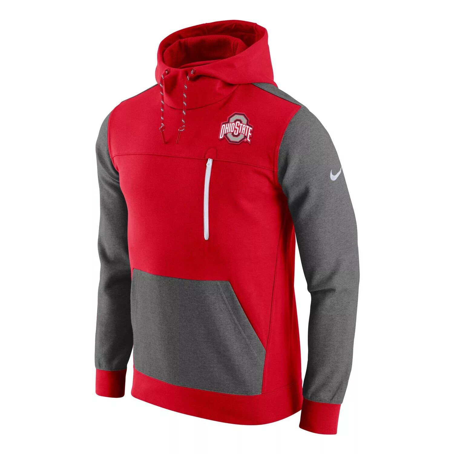 

Мужской пуловер с капюшоном Scarlet Ohio State Buckeyes AV-15 2.0 Nike