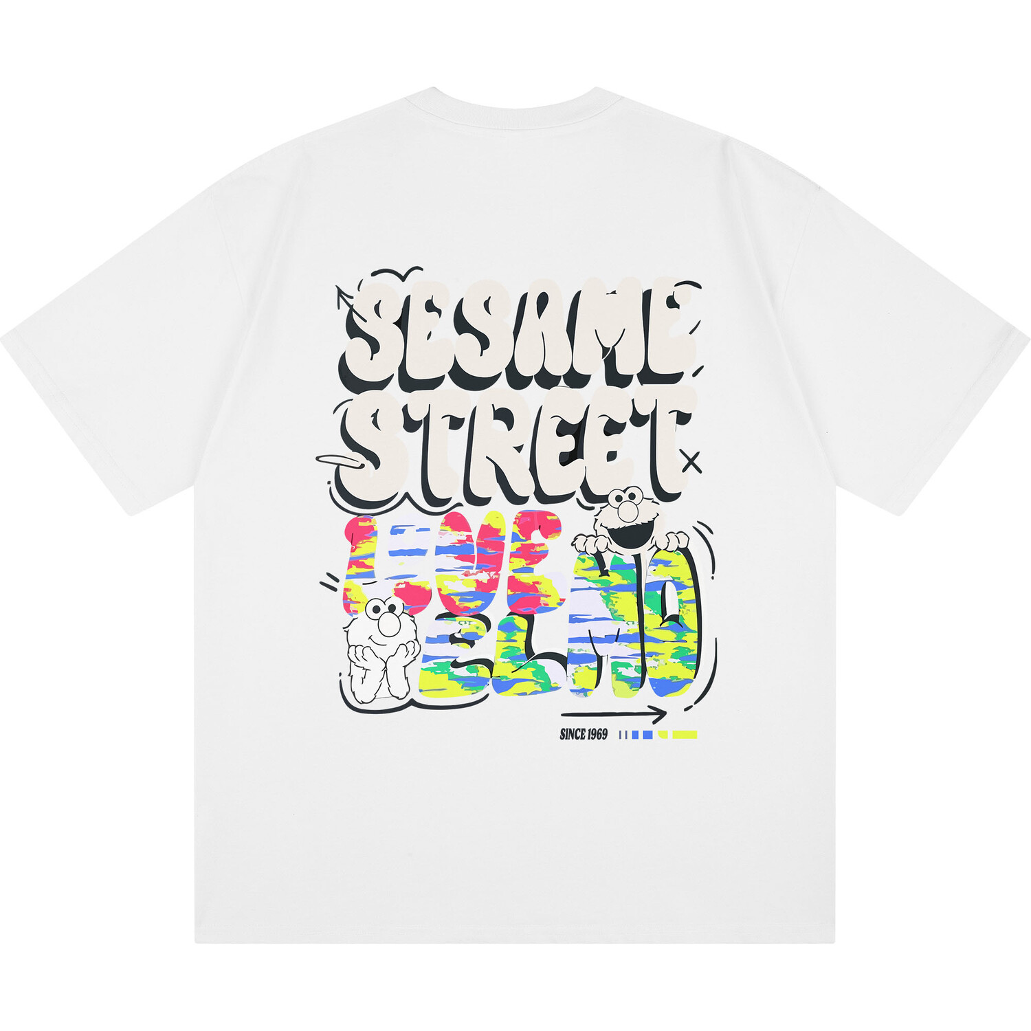 

SESAME STREET Футболка унисекс «УЛИЦА СЕЗАМ», Розовый