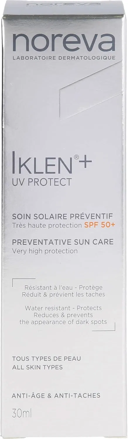 Солнцезащитный крем «Iklen Preventive Sun Protection Care Against Stains» SPF 50+ от Noreva Icf
