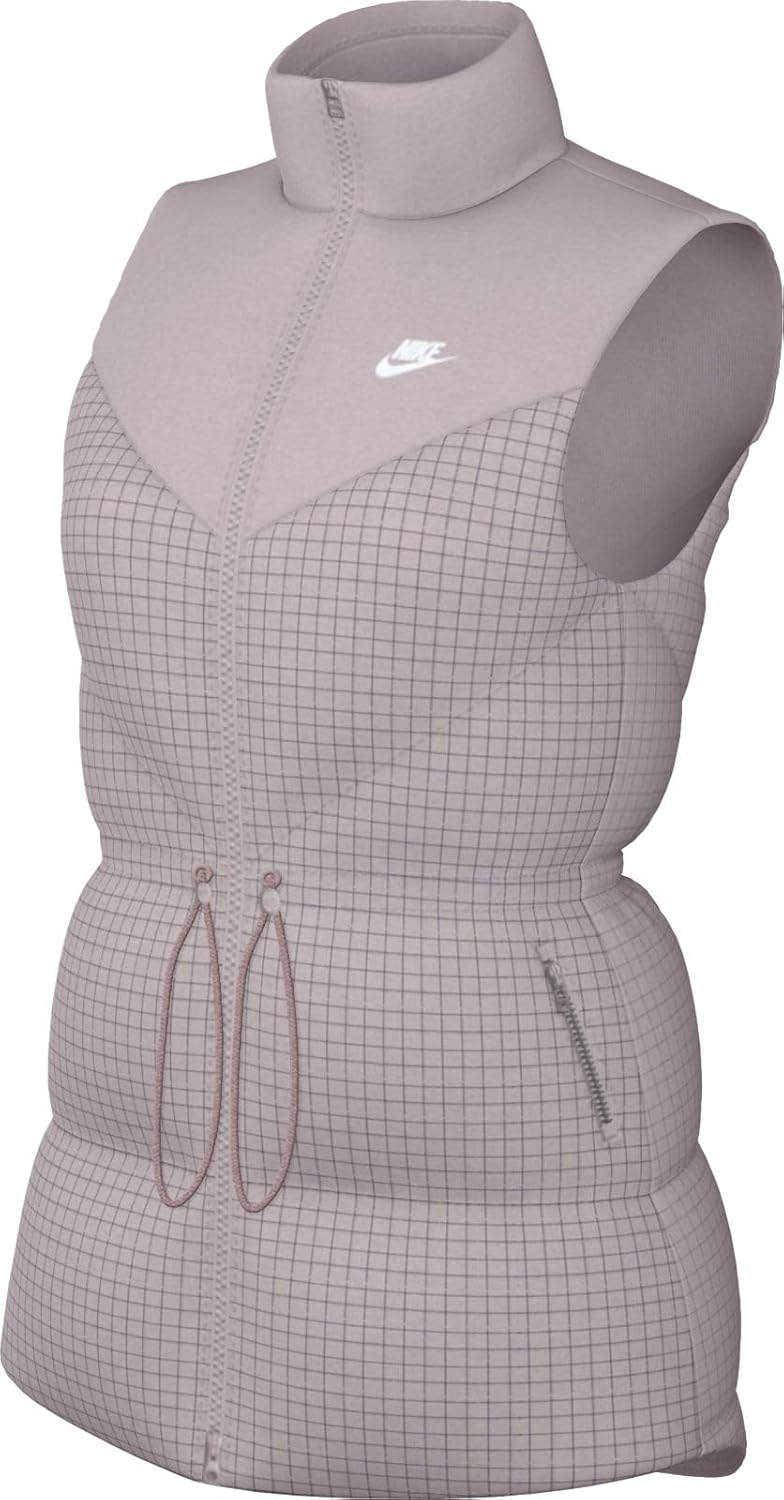 

Женская жилетка Nike Therma-FIT утепленная ветрозащитная пуховая, светло-фиолетовый