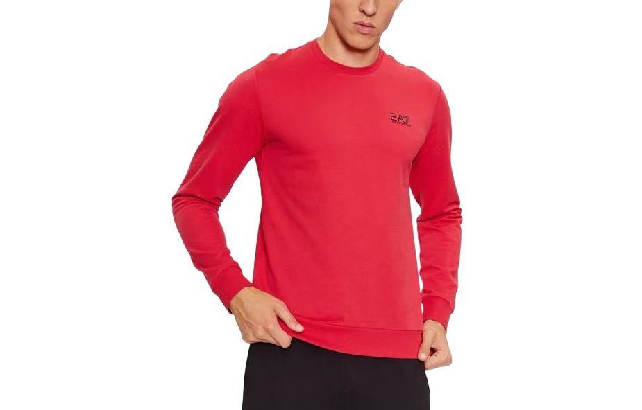 

Футболка мужская красная EA7 SS23 EMPORIO ARMANI