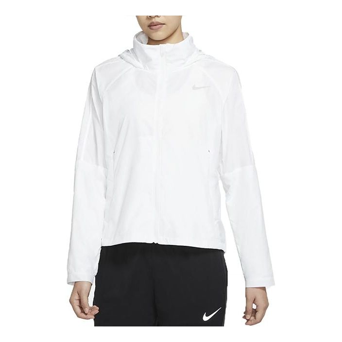 

Куртка (WMNS) Nike Shield Running Long Sleeves White Jacket CU3386-100