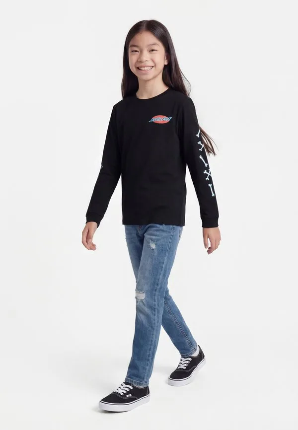 Молодежная футболка с длинными рукавами salba voodoo pit Santa Cruz, Black