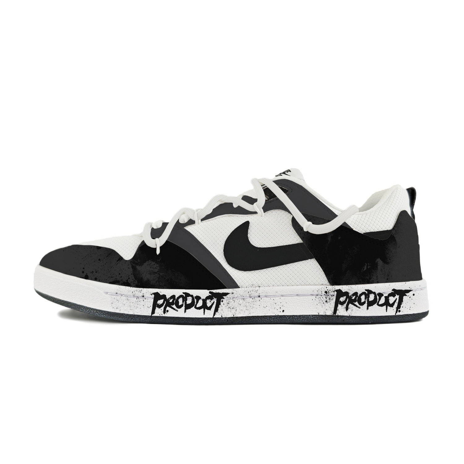 

Nike Мужские кроссовки SB Alleyoop Abrasion Resistant Low top черный белый