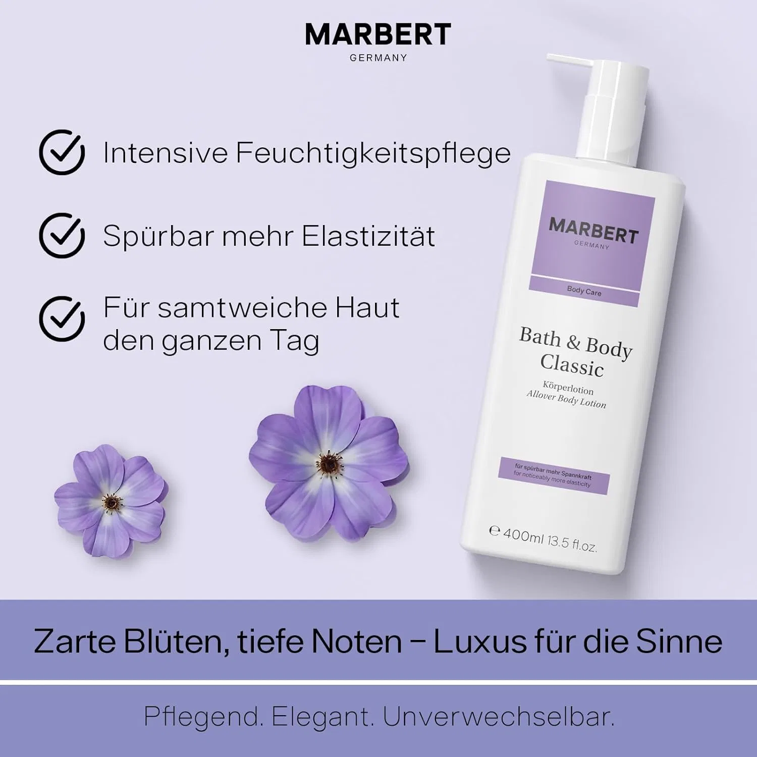 Лосьон для тела «Classic Body Lotion» с цветочным ароматом от Marbert Marbert — фото 2