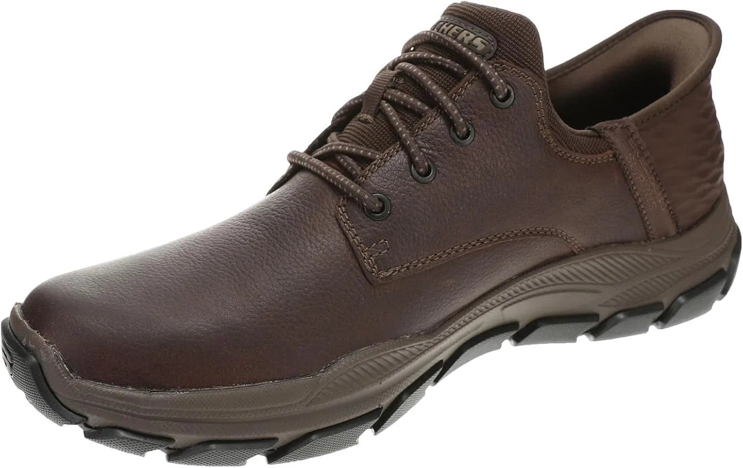 Мужские туфли Skechers Respected Garrett, Red Brown — фото 4