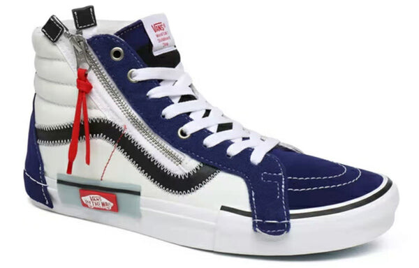 Кроссовки Vans SK8-HI Reissue CAP 'Blueprint', синий — фото 3