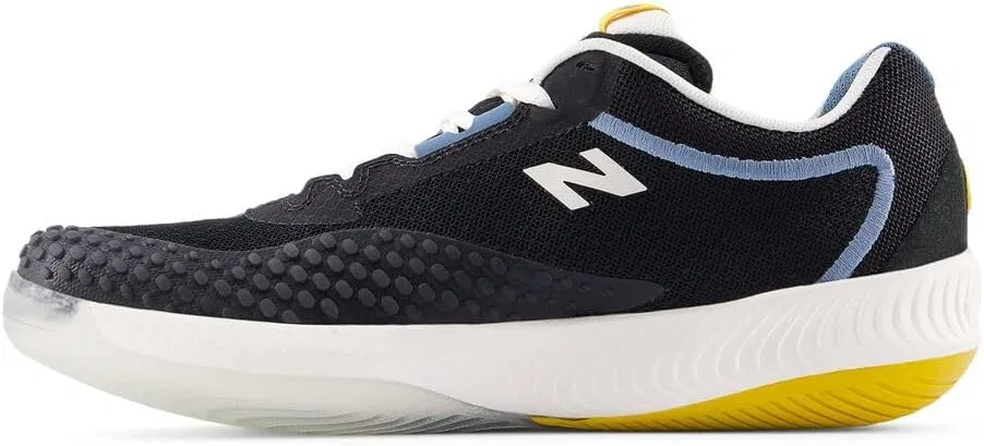 Кроссовки теннисные New Balance FuelCell 996 V6, Black/Blue Gemstone/Apollo Gold