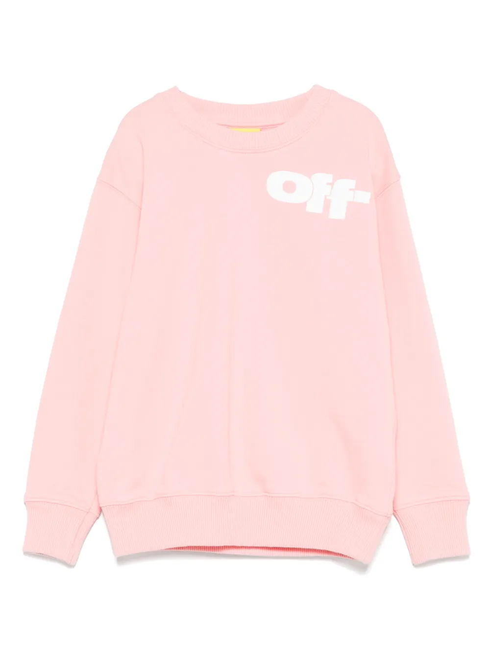 

Толстовка с логотипом OFF-WHITE KIDS, розовый